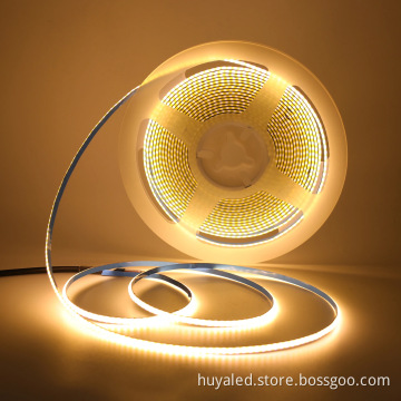 CE Certified Smart LED Strip Lights: 3000K-6500K Warm/Cold White, RGB, RGBW, RGBIC, 12V/24V/220V, Flexible COB